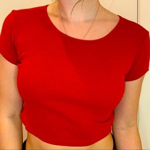 Cropped t-shirt